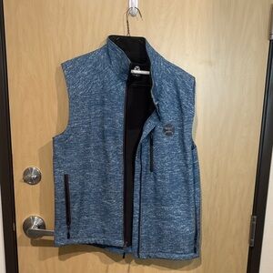 Hooey Heather Blue Sleeveless Vest